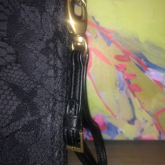 JASON WU for TARGET Black Lace Envelope Clutch Wristlet - Picture 6 of 8